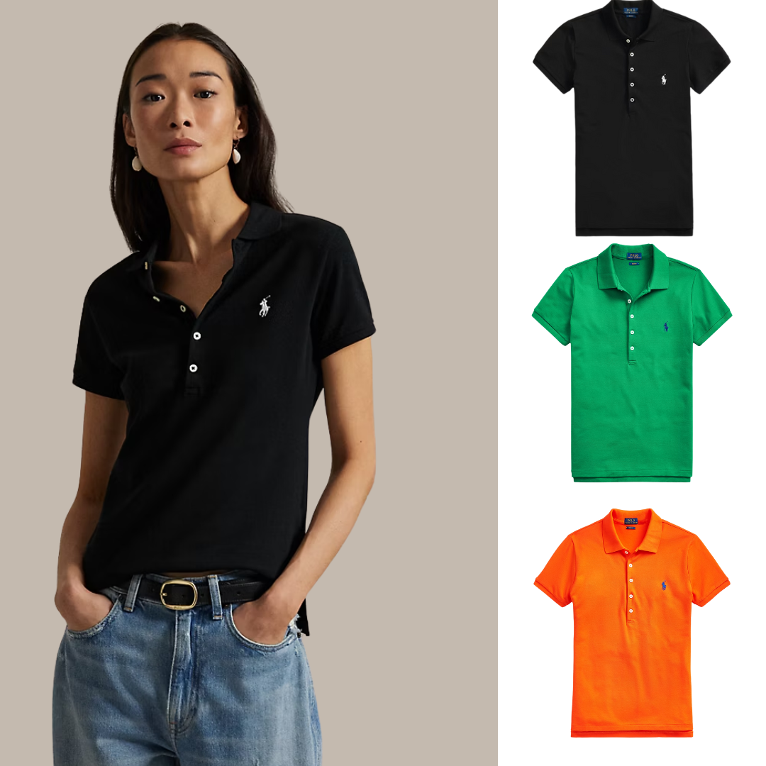 ACHETEZ 1, RECEVEZ 3 ! ENSEMBLE DE POLOS EN COTON PIQUÉ