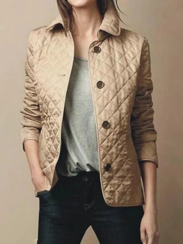 Veste Femme Evelyn en Coton Premium à Finition Soignée